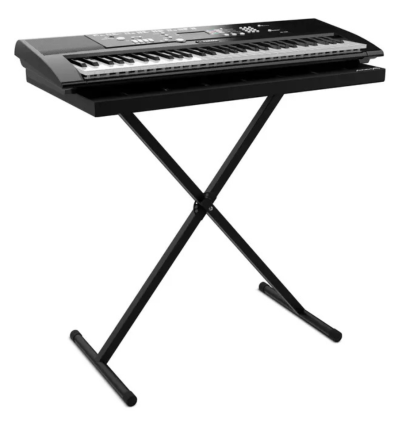 Audibax Onyx 200 – Soporte DJ regulable para controlador y portátil