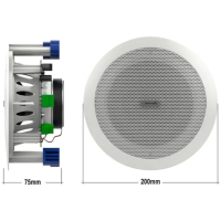 Audibax CM508L-BT – Altavoces techo Bluetooth 2 x 20 W
