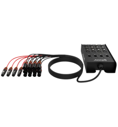 Audibax Cajetín Escenario 12 Entradas 4 Salidas 15 m