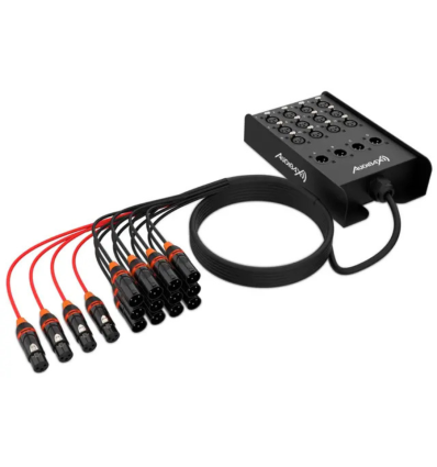 Audibax Cajetín Escenario 12 Entradas 4 Salidas 15 m