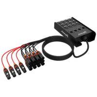 Audibax Cajetín Escenario 12 Entradas 4 Salidas 15 m