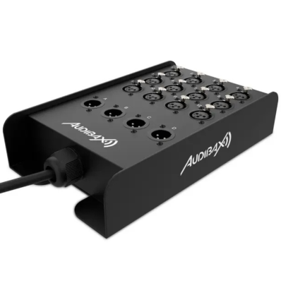 Audibax Cajetín Escenario 12 Entradas 4 Salidas 15 m