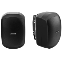 Audibax Ovo 6 Black – Pareja Altavoces Pared IP65 6″