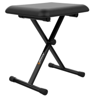 Audibax Onyx Pack – Soporte, banqueta y funda teclado 61