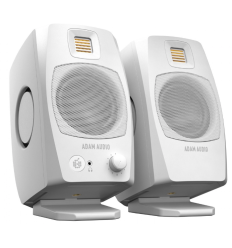 ADAM Audio D3V White – Monitor de estudio compacto de alta precisión