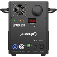 Audibax Spark 650 Máquina de Fuego Frío 650W para eventos