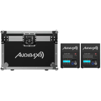 Audibax Spark 600 – 2 máquinas fuego frío + flightcase