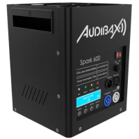 Audibax Spark 600 – 2 máquinas fuego frío + flightcase