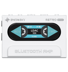 FiiO Snowsky Retro Nano Blanco – DAC Bluetooth y salida balanceada