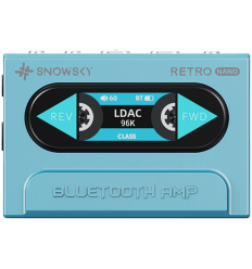 FiiO Snowsky Retro Nano Azul – DAC Bluetooth portátil HiFi