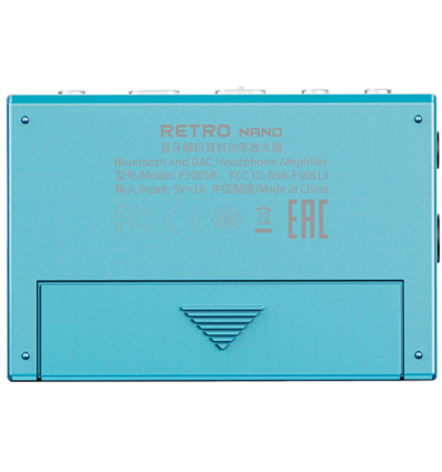 FiiO Snowsky Retro Nano Azul – DAC Bluetooth portátil HiFi