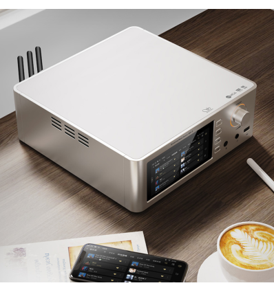 Streamer Hi‑Fi Shanling SM1.3 plata – Audio digital premium