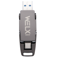 WELX ULTRAFAST 128GB USB-C & A para DJs | 400MB/s