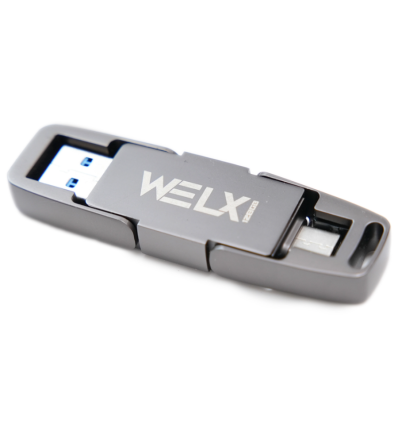 WELX ULTRAFAST 256GB USB-C & A para DJs | 400MB/s