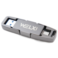 WELX ULTRAFAST 256GB USB-C & A para DJs | 400MB/s
