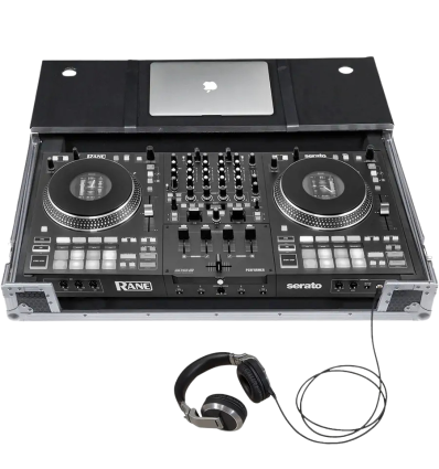Flight case Walkasse WMC‑PRODJR4PWLTS para Rane DJ