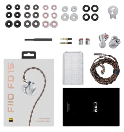 FiiO FD15 – Auriculares in-ear dinámicos de alta fidelidad