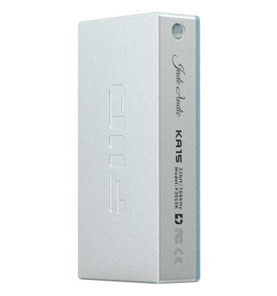 FIIO KA15 Azul – DAC/Amp portátil USB‑C con alta potencia