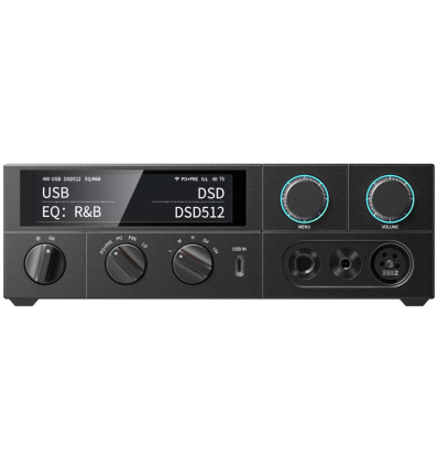 FIIO K15 Negro – DAC y amplificador Hi-Fi de escritorio