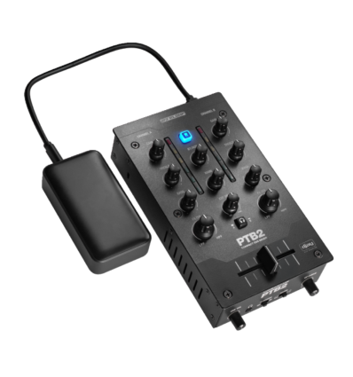 Reloop PTB‑2 — Mezclador DJ portátil con interfaz DVS