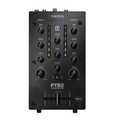 Reloop PTB‑2 — Mezclador DJ portátil con interfaz DVS