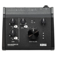 Korg microAUDIO 22 — Interfaz audio USB‑C compacta