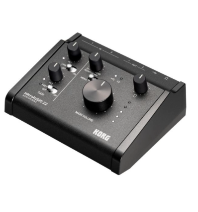 Korg microAUDIO 22 — Interfaz audio USB‑C compacta