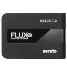 Reloop Flux Go — Interfaz DVS Serato USB‑C portátil