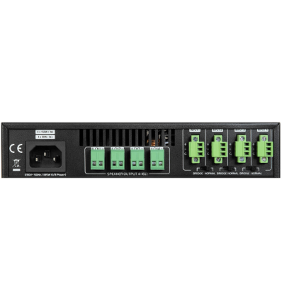 Omnitronic DJP-604 – Amplificador 4 canales Clase D