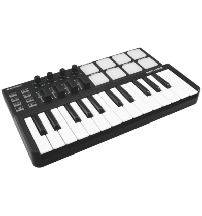 Omnitronic KEY-288 – Controlador MIDI compacto USB
