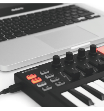 Omnitronic KEY-288 – Controlador MIDI compacto USB