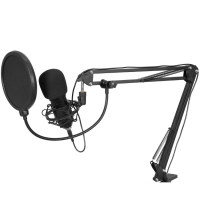 Omnitronic BMS-1C USB – Micrófono condensador con kit