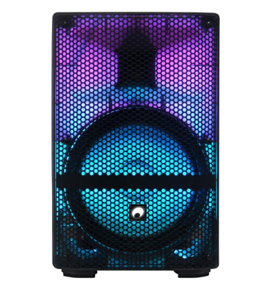 Omnitronic MSE-8+ – Altavoz portátil LED con batería