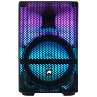 Omnitronic MSE-8+ – Altavoz portátil LED con batería