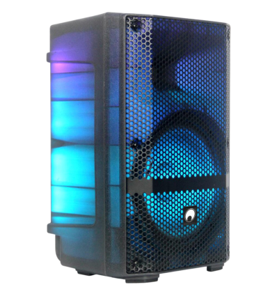 Omnitronic MSE-8+ – Altavoz portátil LED con batería
