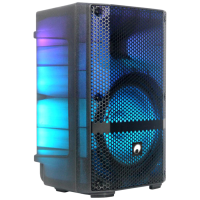 Omnitronic MSE-8+ – Altavoz portátil LED con batería