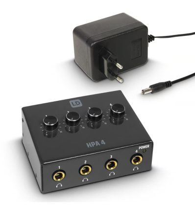 LD SYSTEMS HPA 4 AMPLIFICADOR amplificador auriculares