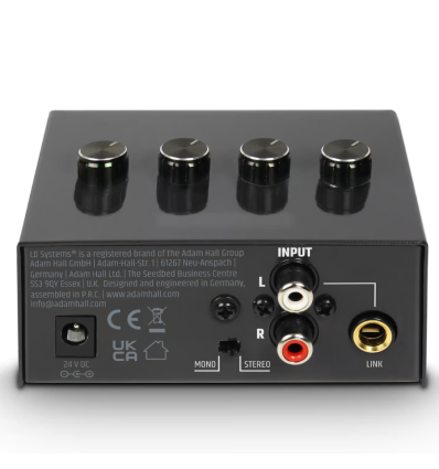 LD SYSTEMS HPA 4 AMPLIFICADOR amplificador auriculares