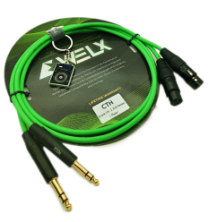 Cable WELX CTH Balanceado 1 m Jack a XLR Hembra