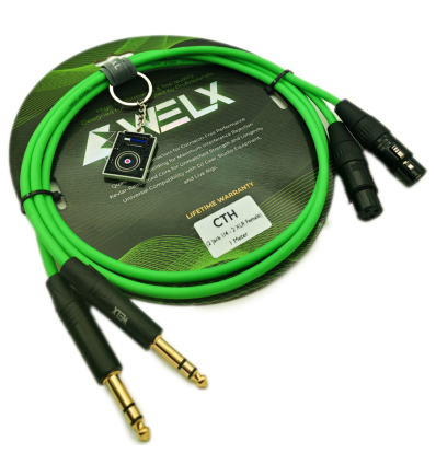 Cable WELX CTH Balanceado 1 m Jack a XLR Hembra