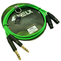 Cable WELX CTH Balanceado 1 m Jack a XLR Hembra