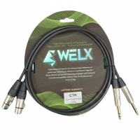 Cable WELX Blackwaves CTH 1 m Jack a XLR Hembra