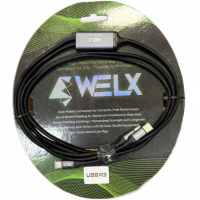 WELX USB R3 C doble 100W – Cable carga profesional 1,5 m