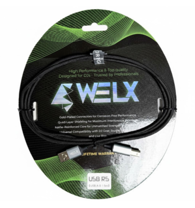 WELX USB A / USB B - CABLE 1 METRO
