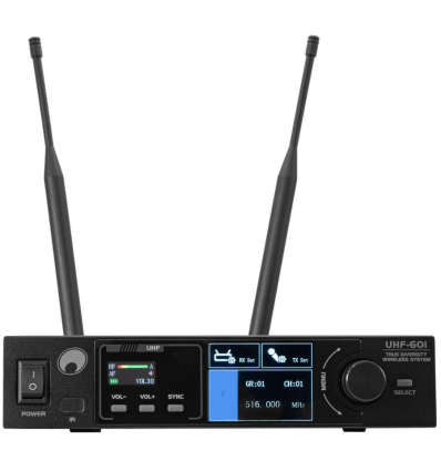 OMNITRONIC UHF-601 Micrófono Inalámbrico UHF Profesional