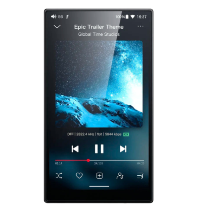 FIIO JM21 Negro Reproductor Hi-Res Portátil Android