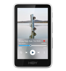 HiBy R1 Blanco | Reproductor Hi-Res portátil con Bluetooth