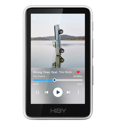 HiBy R1 Blanco | Reproductor Hi-Res portátil con Bluetooth