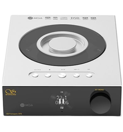 Shanling ET3 Plata | Transporte digital y streamer HiFi