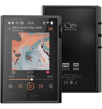Shanling M1 Plus Negro | Reproductor Hi-Res portátil
